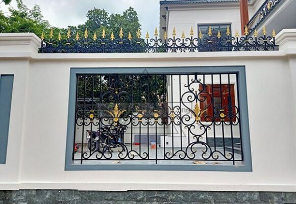 Hàng rào sắt mỹ thuật Hàng rào sắt mỹ thuật