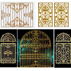 Khung bảo vệ cửa sổ bằng nhôm đúc