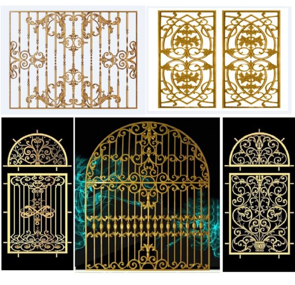 Khung bảo vệ cửa sổ bằng nhôm đúc