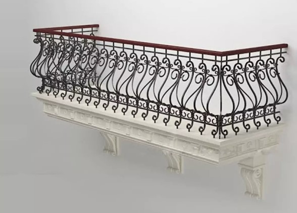 Mẫu lan can sắt mỹ thuật đẹp cho nhà phố Mẫu lan can sắt mỹ thuật đẹp