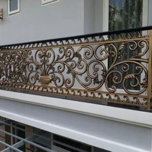 Lan can sắt nghệ thuật