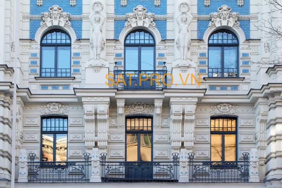 Mau lan can sat my thuat biet thu villa resort khu nghi duong 4