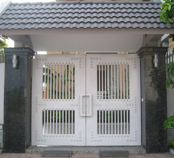 Top Những Mẫu Cổng Sắt 2 Cánh Đẹp Sang Trọng Nhất Top Nhung Mau Cong Sat 2 Canh Dep Sang Trong Nhat 13