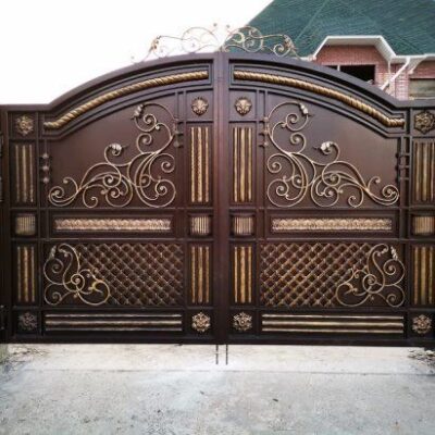 Xu hướng thiết kế cổng sắt mỹ thuật