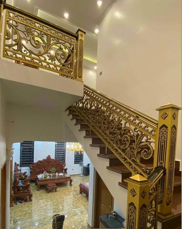 Cầu thang nhôm đúc