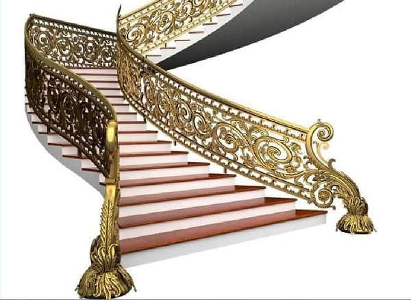 Cầu thang nhôm đúc