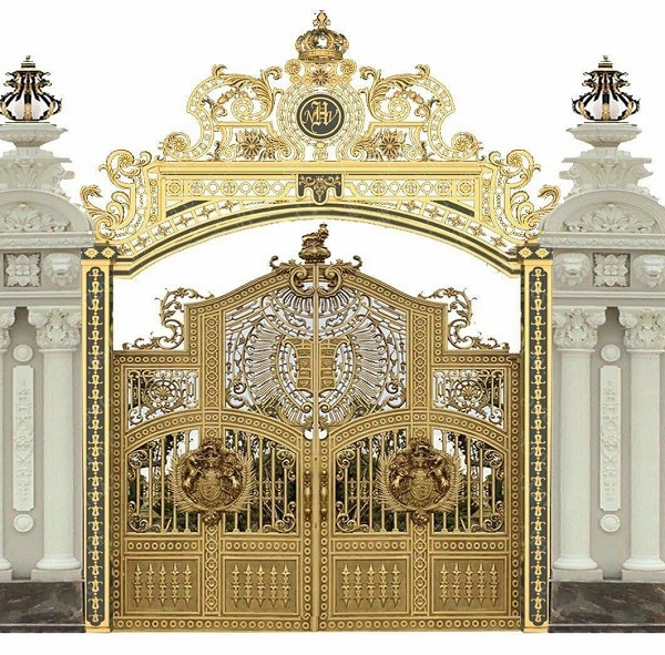 Cửa cổng nhôm đúc