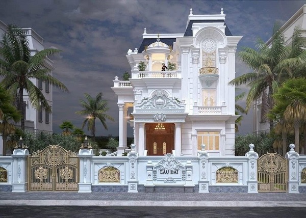 Cửa cổng nhôm đúc