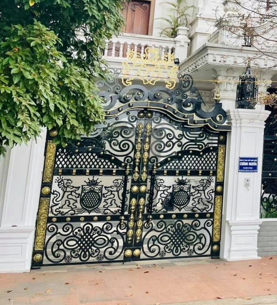 Cửa cổng sắt mỹ thuật