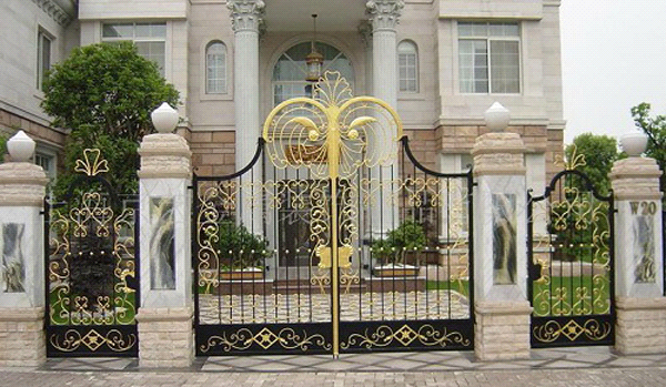 Cửa cổng sắt mỹ thuật