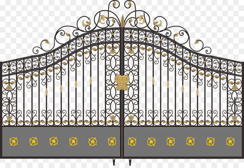 Cửa cổng sắt mỹ thuật