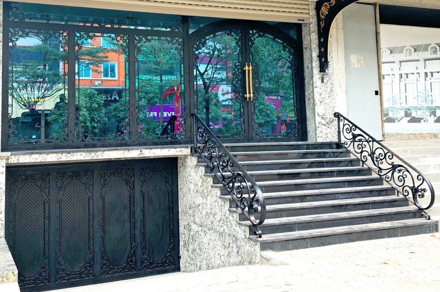 Cửa cổng sắt mỹ thuật