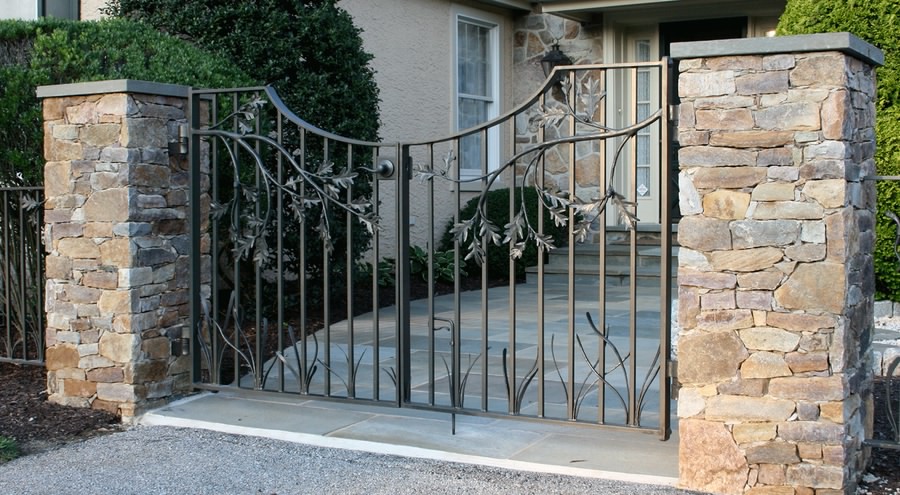 Cửa cổng sắt mỹ thuật