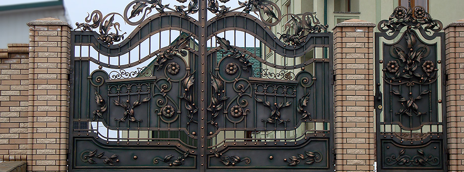 Cửa cổng sắt mỹ thuật