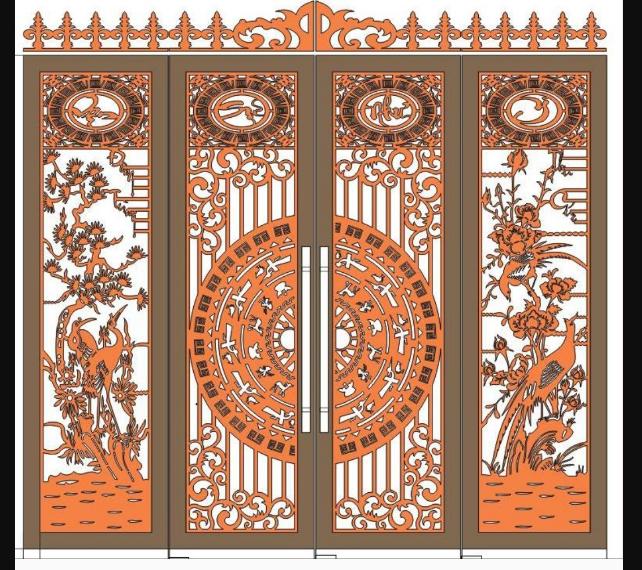 Cửa cổng sắt mỹ thuật