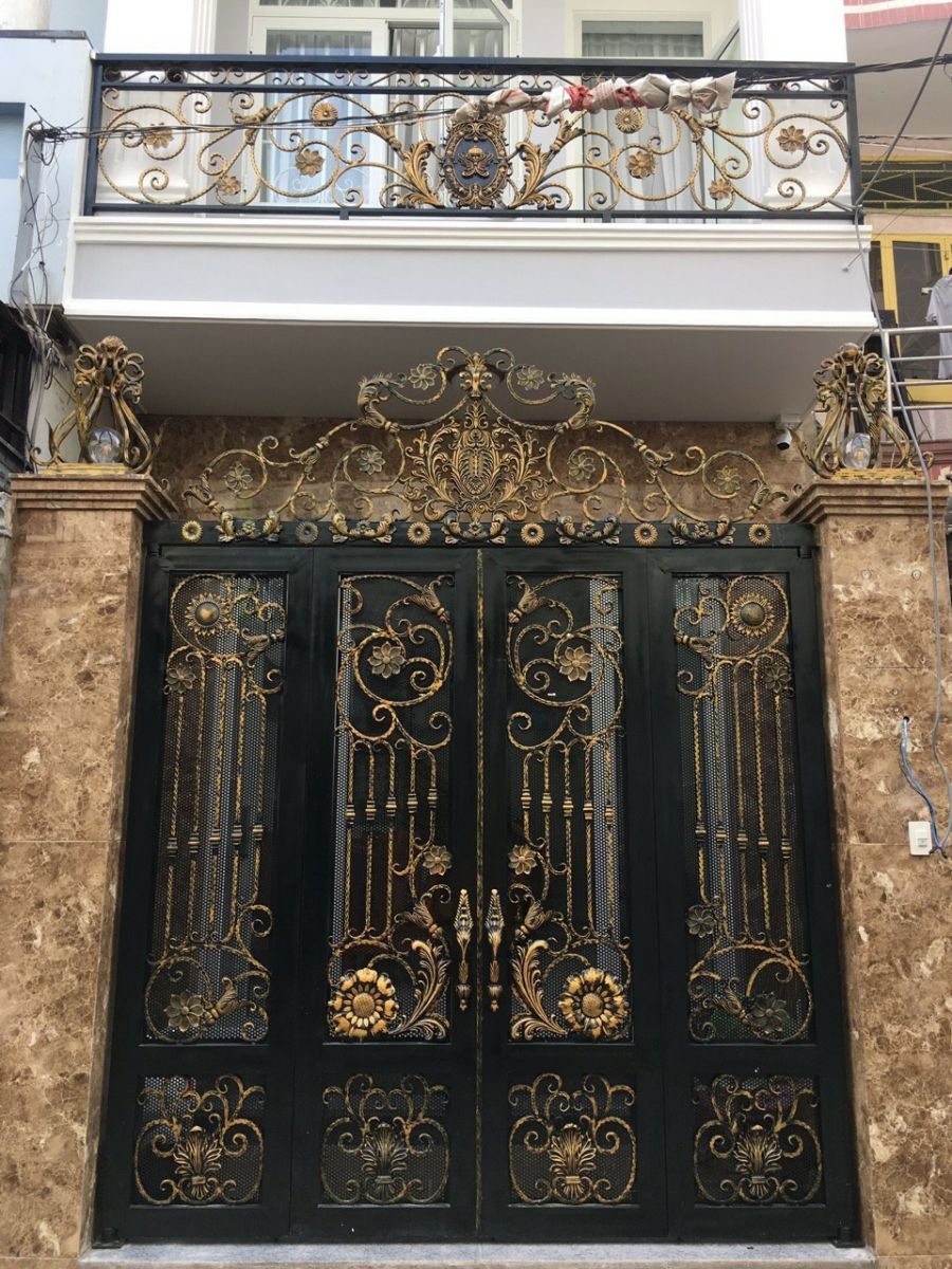Cửa cổng sắt mỹ thuật