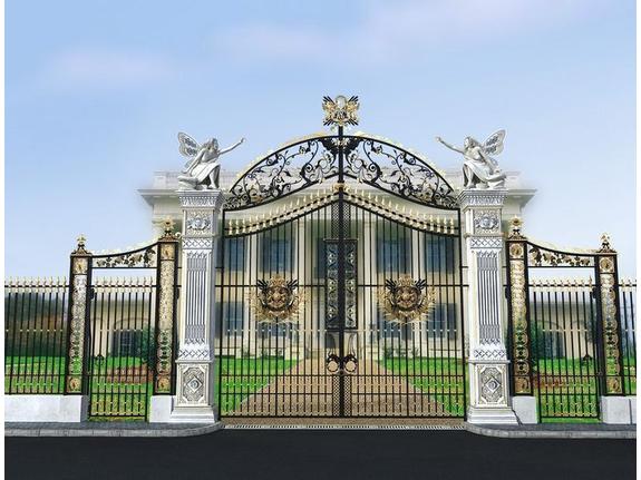 Cửa cổng sắt mỹ thuật