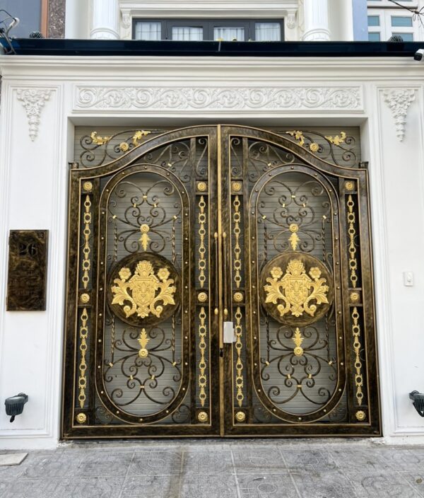 Cửa cổng sắt mỹ thuật