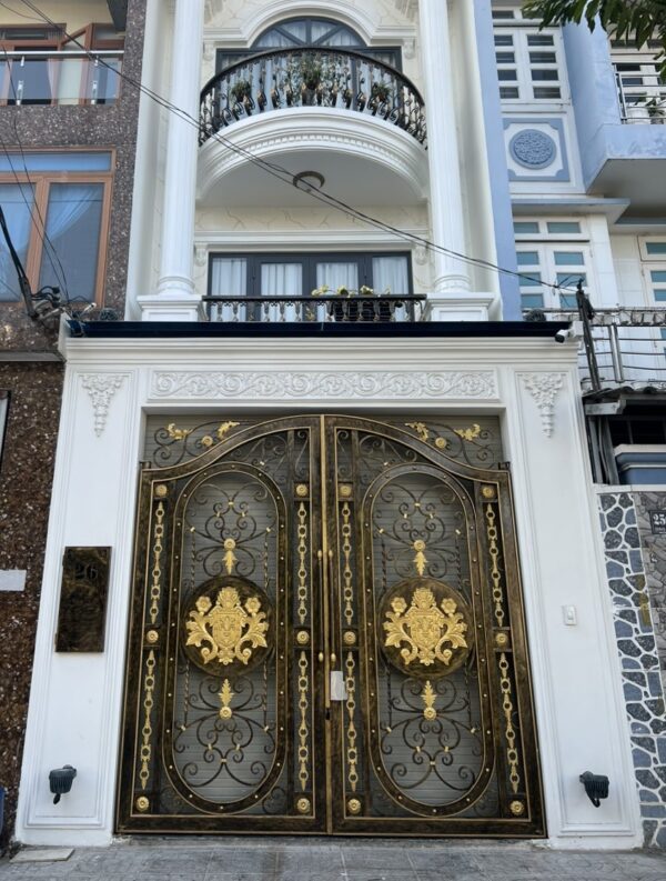 Cửa cổng sắt mỹ thuật