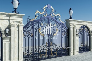 Cửa cổng sắt mỹ thuật