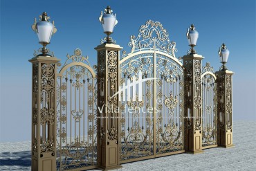 Cửa cổng sắt mỹ thuật