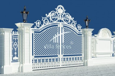 Cửa cổng sắt mỹ thuật