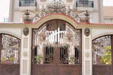 Cửa cổng sắt mỹ thuật