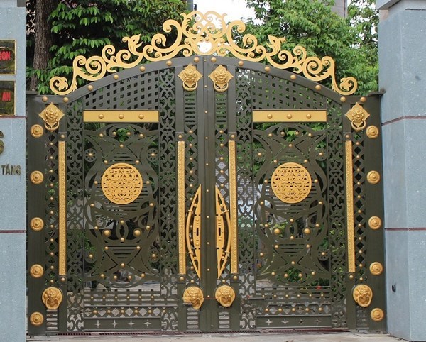 Cửa cổng sắt mỹ thuật