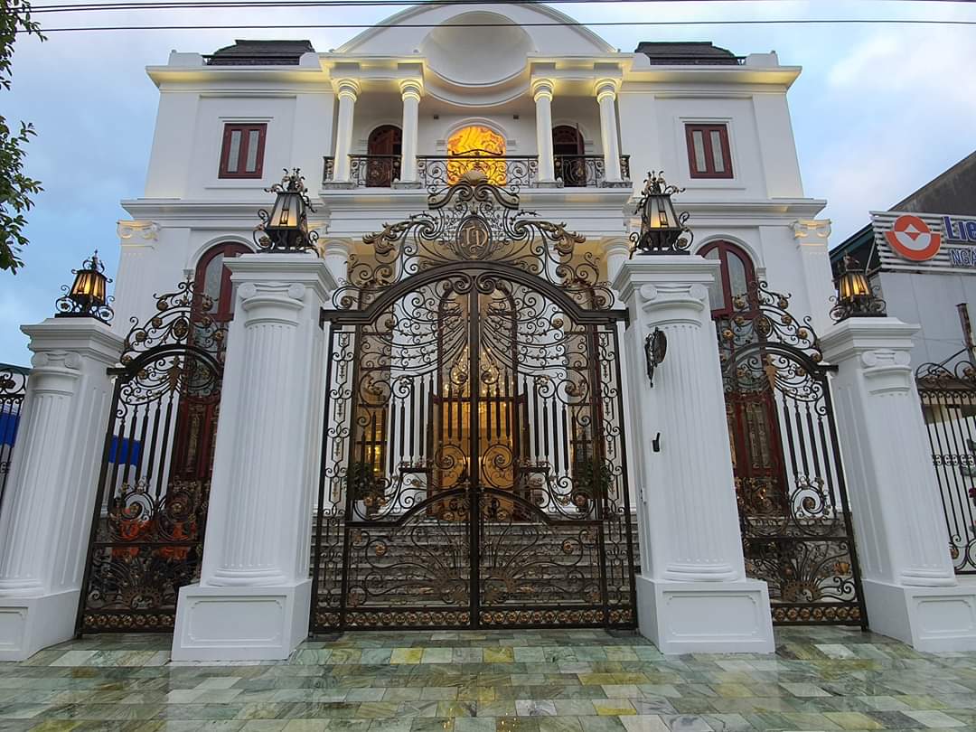 Cửa cổng sắt mỹ thuật