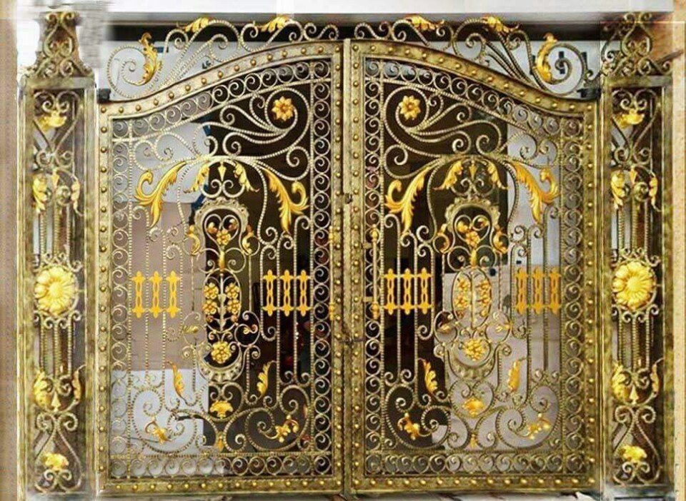 Cửa cổng sắt mỹ thuật