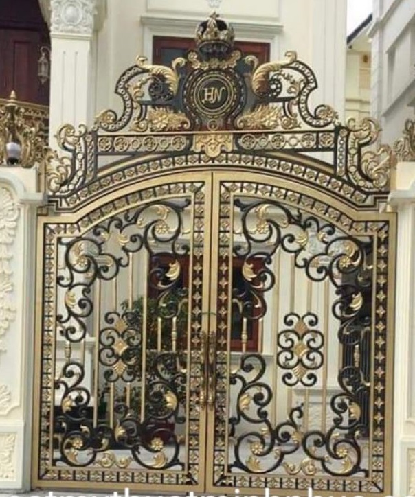 Cửa cổng sắt mỹ thuật