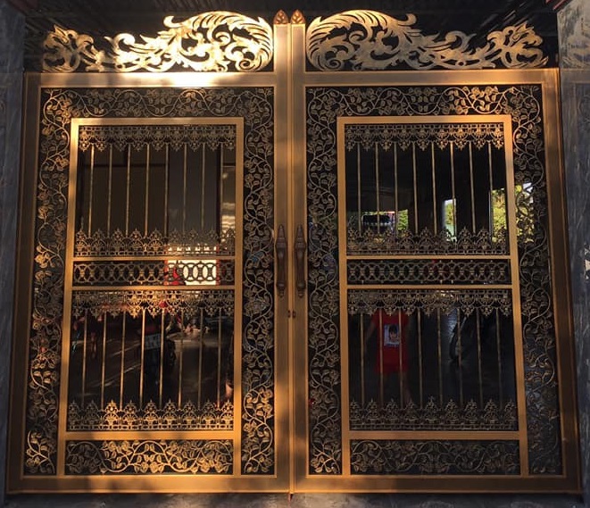 Cửa cổng sắt mỹ thuật