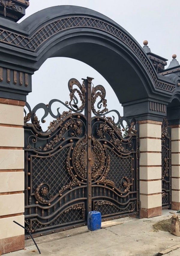 Cửa cổng sắt mỹ thuật
