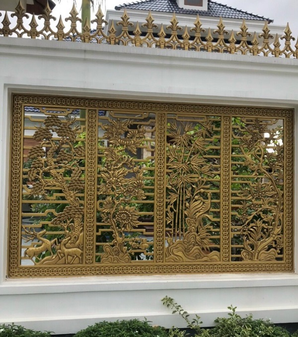 Hàng rào nhôm đúc