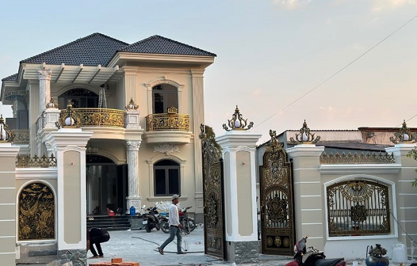 Hàng rào nhôm đúc