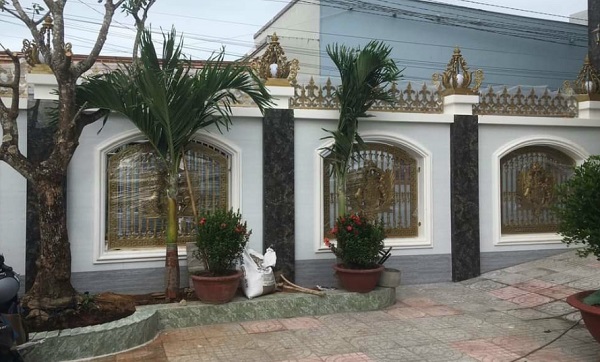 Hàng rào nhôm đúc