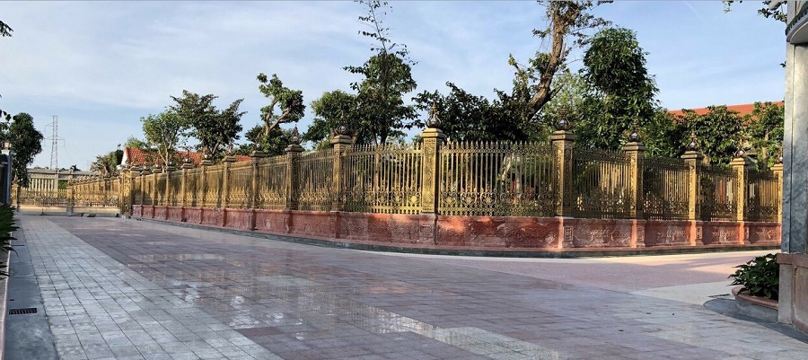 Hàng rào nhôm đúc