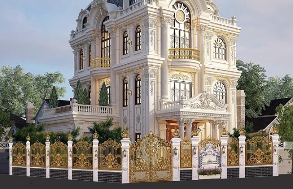 Hàng rào nhôm đúc