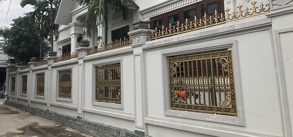 Hàng rào nhôm đúc