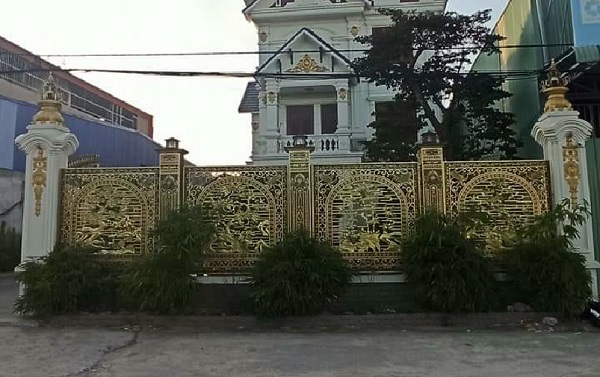 Hàng rào nhôm đúc