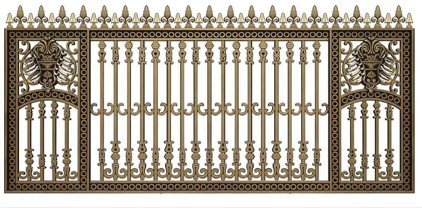 Hàng rào nhôm đúc