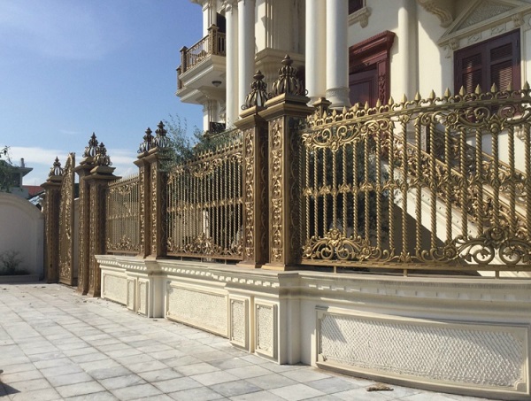 Hàng rào nhôm đúc