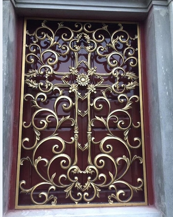 Khung bảo vệ cửa sổ bằng nhôm đúc