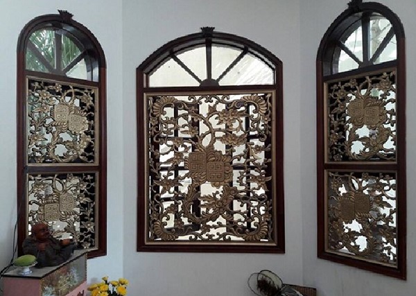 Khung bảo vệ cửa sổ bằng nhôm đúc