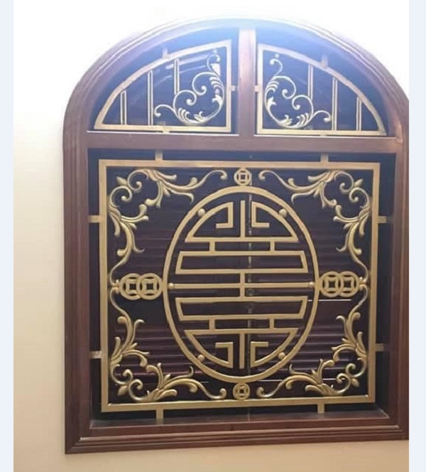 Khung bảo vệ cửa sổ bằng nhôm đúc