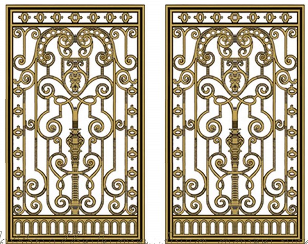 Khung bảo vệ cửa sổ bằng nhôm đúc