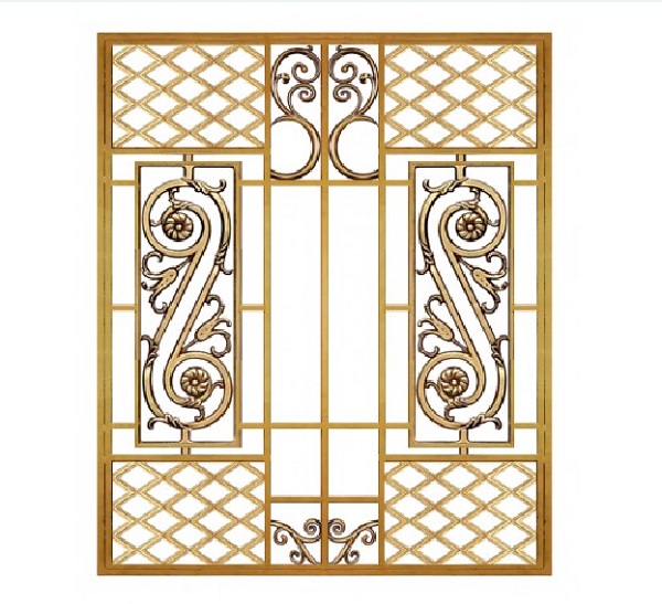 Khung bảo vệ cửa sổ bằng nhôm đúc