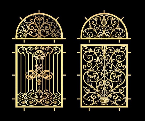 Khung bảo vệ cửa sổ bằng nhôm đúc