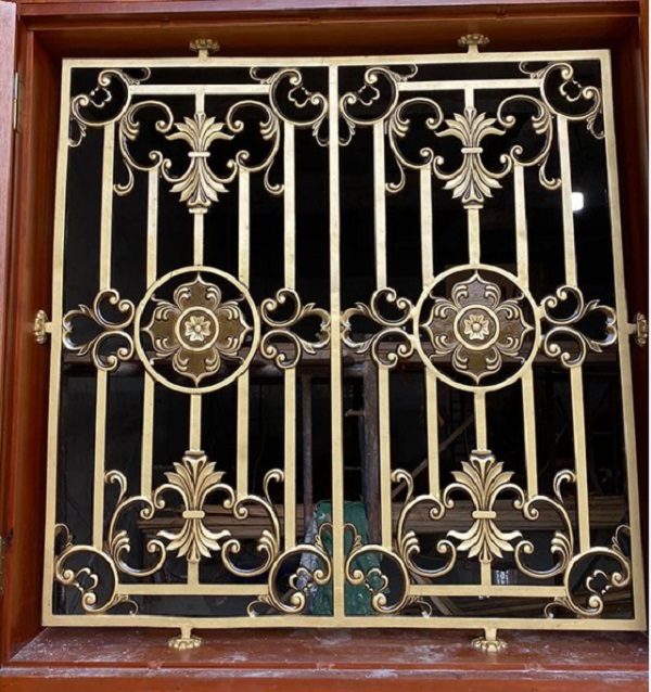 Khung bảo vệ cửa sổ bằng nhôm đúc