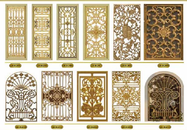 Khung bảo vệ cửa sổ bằng nhôm đúc